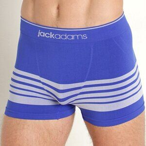 NWT Jack Adams Body Flex Boxer Brief – Size M, Royal/White